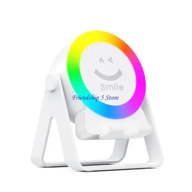 T8WC Real Time Music Activation Wireless Charging Phone Stand 360 Degree Adjustable