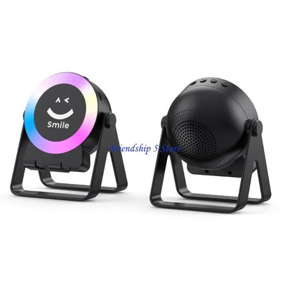 T8WC Real Time Music Activation Wireless Charging Phone Stand 360 Degree Adjustable