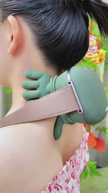 Neck Shoulder Massager Electric Kneading Massager Heated Back Massagers Muscles Massage Pillow Neck Waist Leg Body